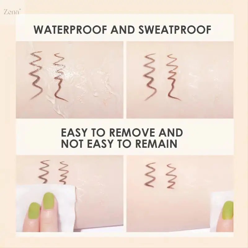 Black Waterproof Liquid Eyeliner Pencil