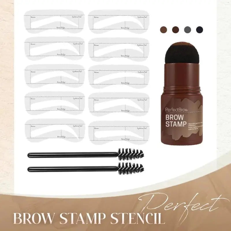 Waterproof 3-in-1 Brow Stamp