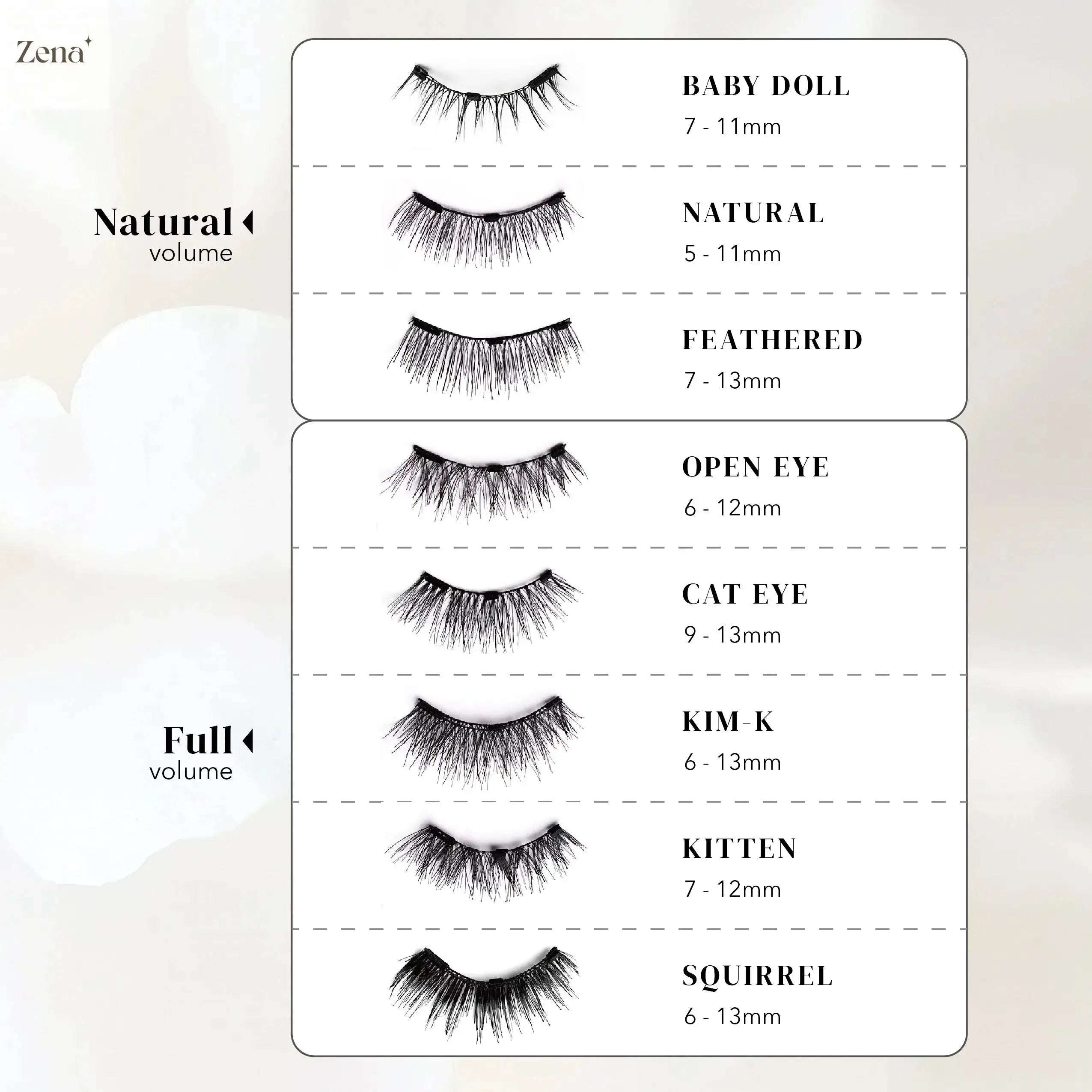 Classy Winged Magnetic False Lashes