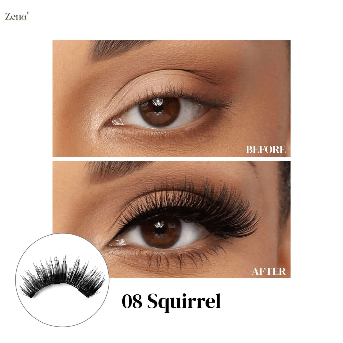 Classy Winged Magnetic False Lashes