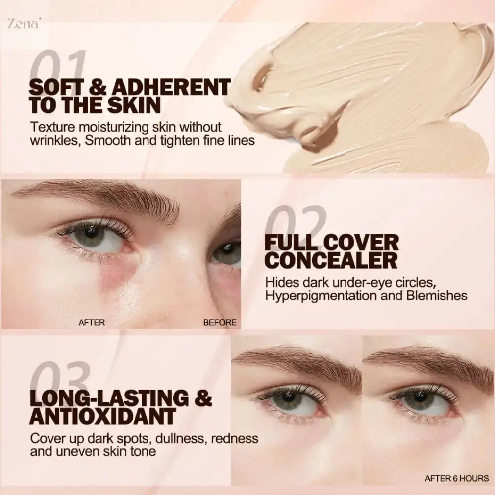 Full-Coverage Brightening Concealer